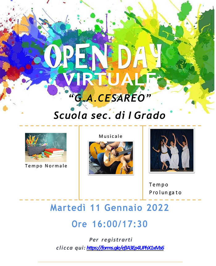 locandina open day